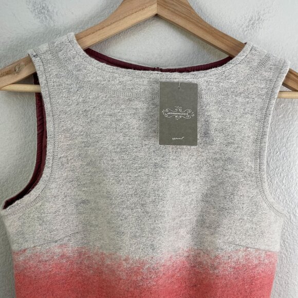 NEW Anthropologie Hoss Intropia Womens XS Sienna Wool Ombre Dress Sleeveless - Picture 10 of 12